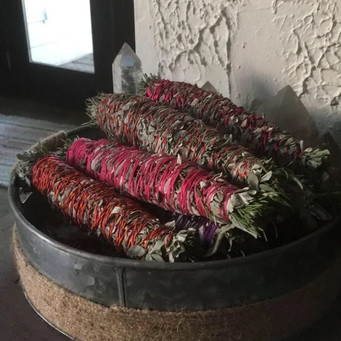 Rosemary, sage and French lavender smudge sticks